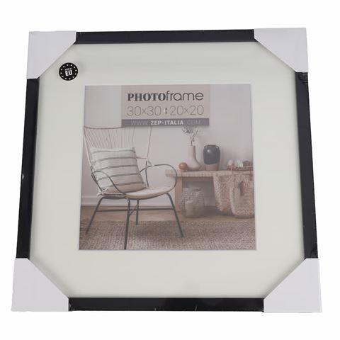 Zep fotolijst v4530b malmo black 20x20 30x30 cm