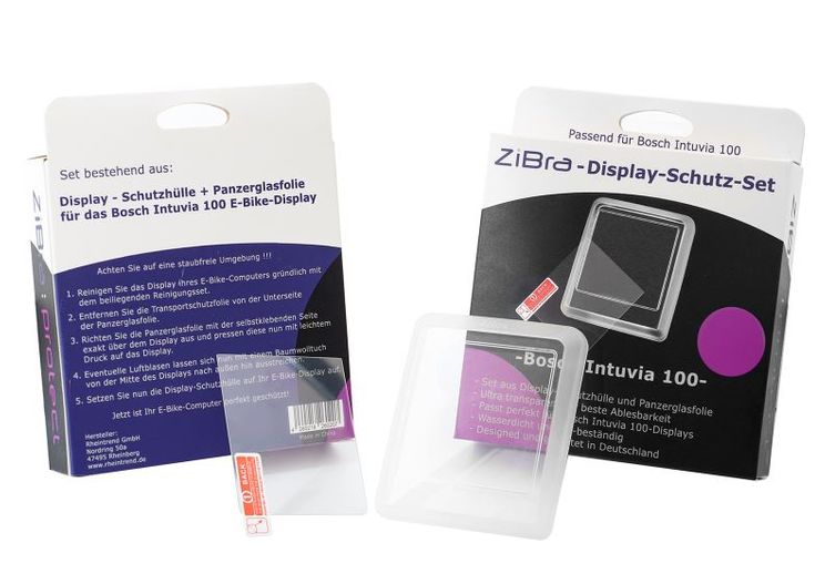 Anzeigeabdeckung Zibra Bosch Intuvia-100