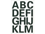 Andre mærker - - Sorte bogstaver A -z 25mm