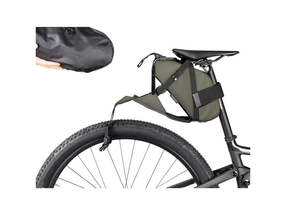 Topeak Backladader X, Zadeltas, Unisex, cykler, grøn