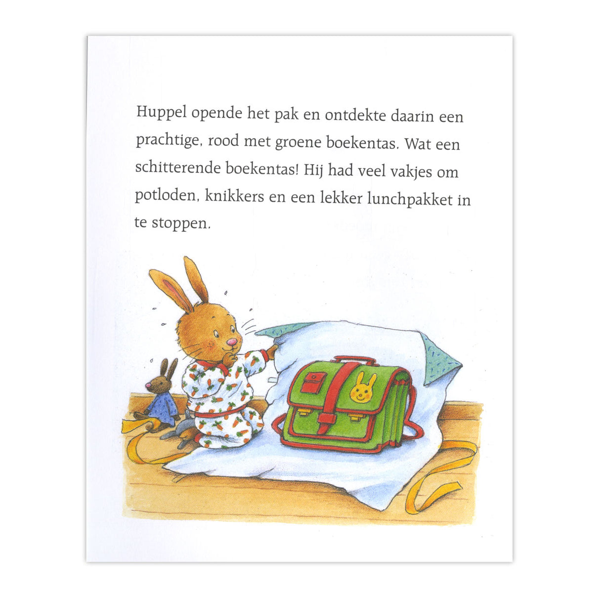 Deletas kleine Hupppel geet fir d'éischt Kéier an d'Schoul