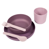 Bo giungla bo a 5 pezzi Babysis set cpla viola e rosa
