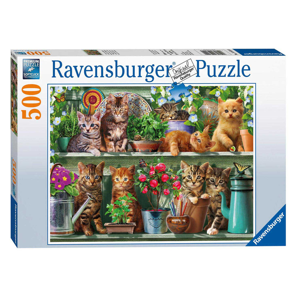 Ravensburger puzzle koťata v stojanu 500st.