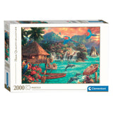 Clementoni jigsaw puzzle Island Life, 2000st.