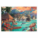 Clementoni jigsaw puzzle Island Life, 2000st.