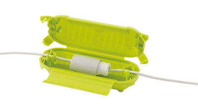 Kabelschutzbox aus Wellwell