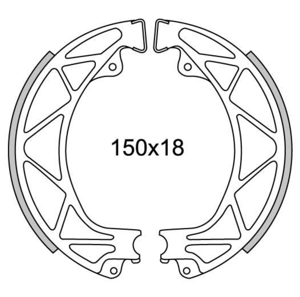 Newfren brake segment set GF0265