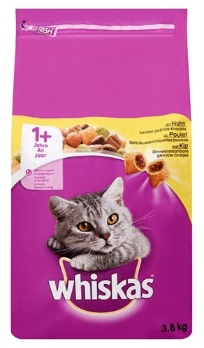 Whiskas dréchent Erwuessene Poulet