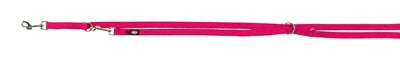 Trixie dog leash premium double -stitched adjustable fuchsia