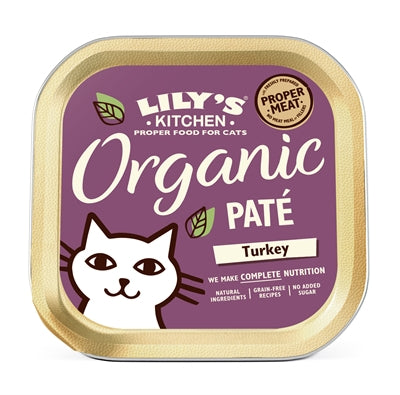 Lilys Küchenkatze Bio -Truthahnpastete