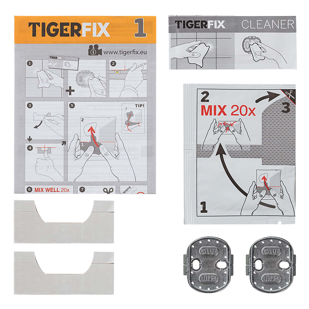 Tiger Tiger Fixing material Tigerfix Type 1 Metal 398730046