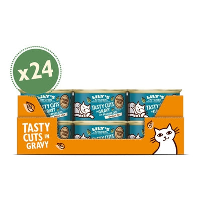 Lilys køkkenkat modne kyllingefisk velsmagende snit i sauce