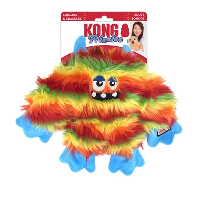 Kong frizzle Zazzle s piskam in zvokom na gubah okrepljen