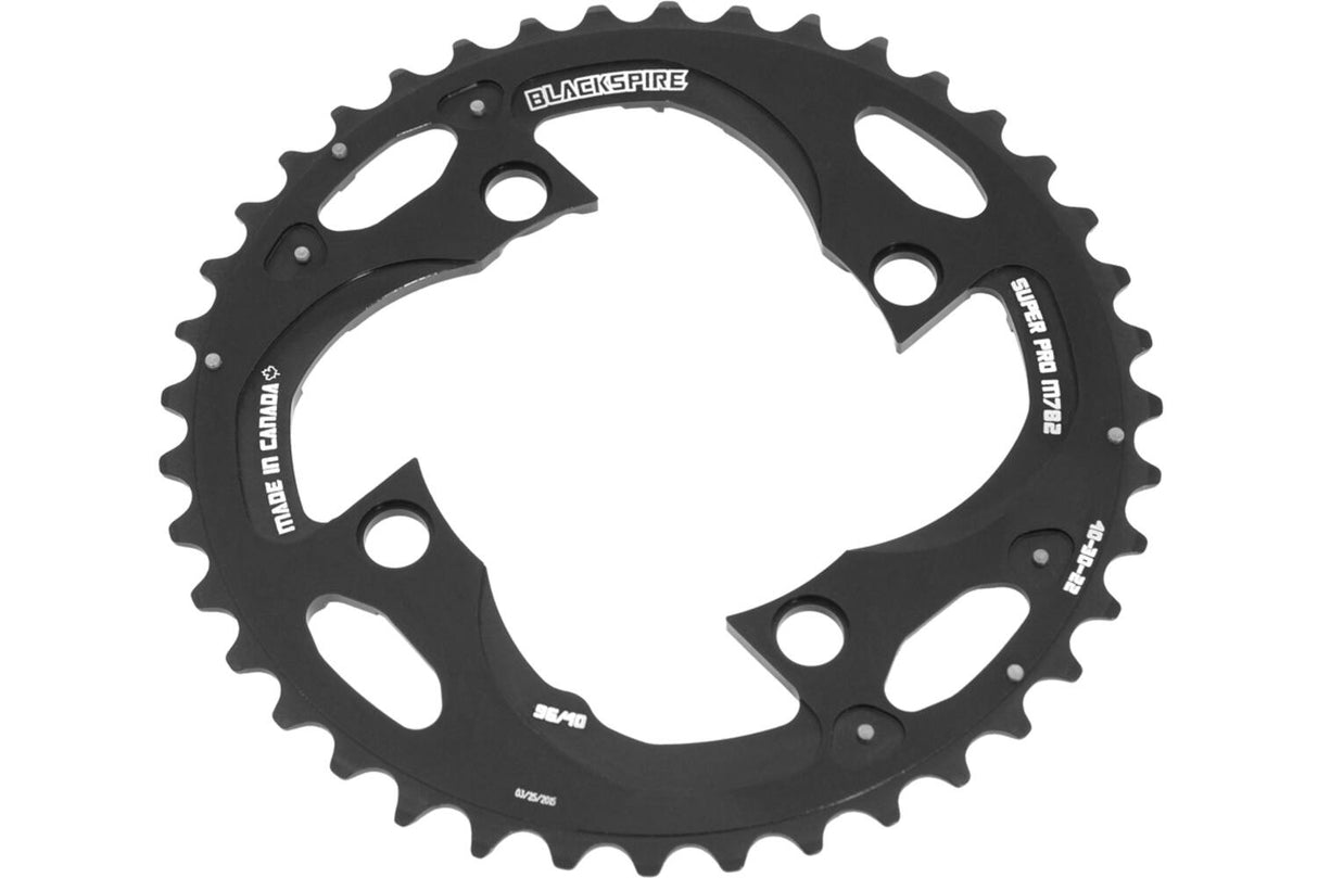 Blackspire Chaining Leaf MTB Super Pro 96 42 Sort