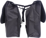 Comprador básico de bolsas de bicicleta de borde 32 litros 32 x 38 x 13cm (2x) Negro