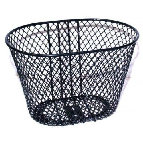 QT Cycle Tech Children's Basket Steel 16 20 tommer sort fast montering 2007283