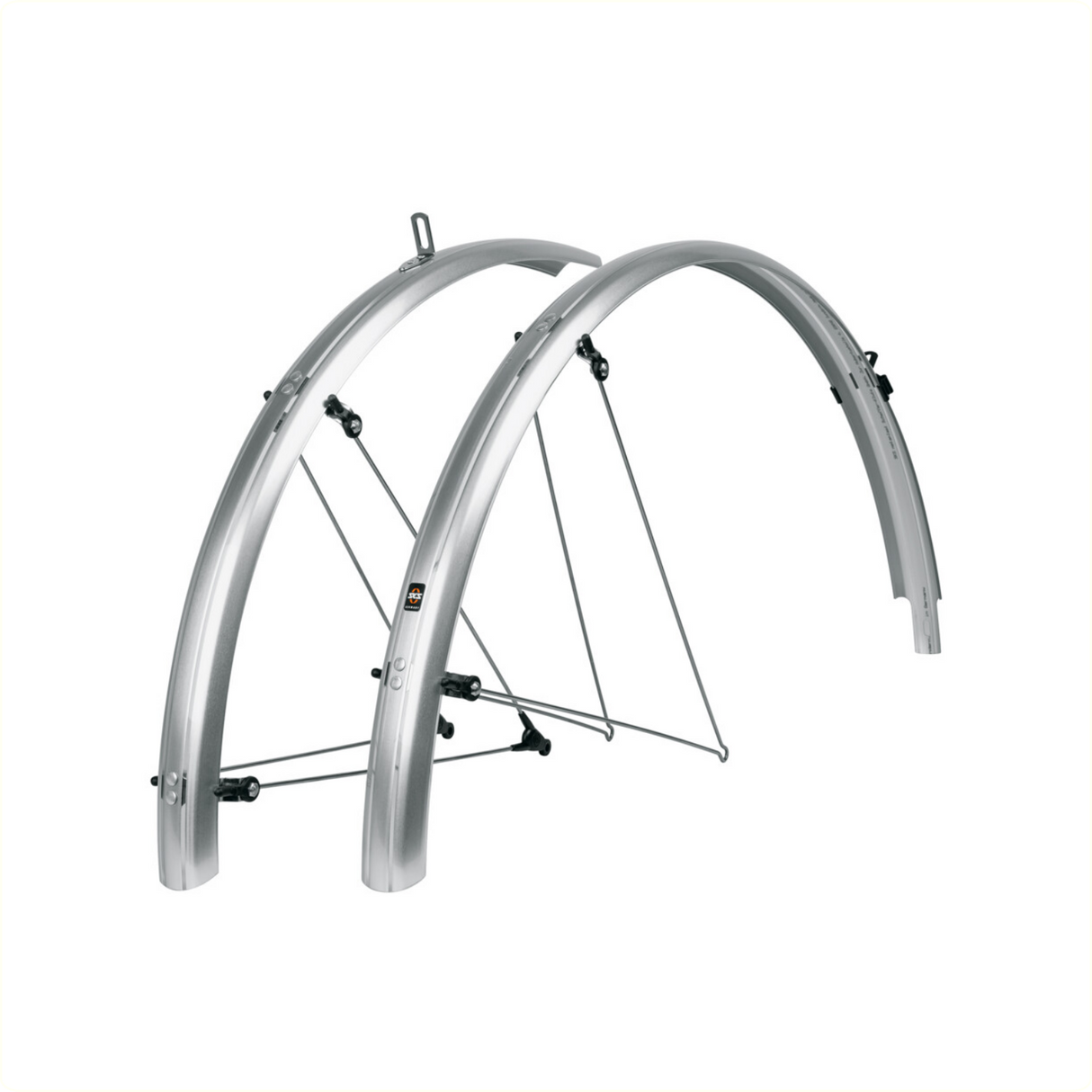 Set parafanghi Sks bleumels basic 55 mm, argento