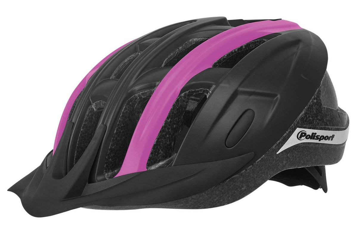 Polisport Ride in Bicycle Helma M 54-58 cm Black Fuchsia