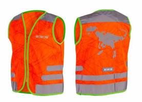 Wowow Reflectievest Kids Nuty Jacket size S Oranje