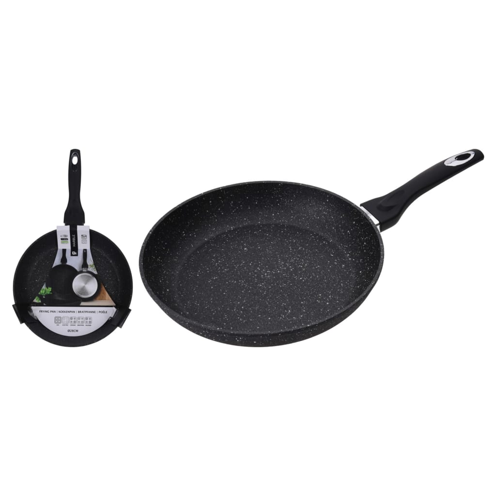 Doskonałe patelnia z oprogramowania domowego 28 cm kute aluminium