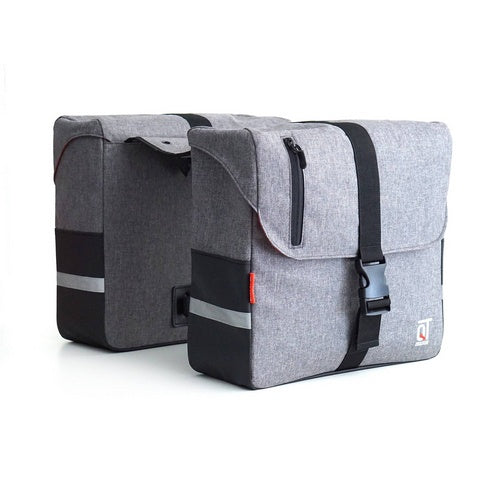 Qtcychectech QT Cycle Tech Double Bas Cosmo Gray 2x14 liter 1003762