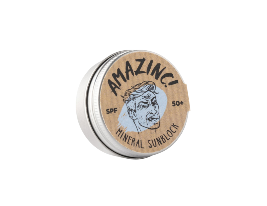 Amazinc! Surf Zink Sunblock SPF50 Shallow Blue 25gr