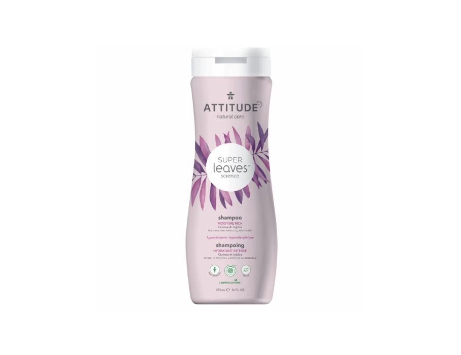 Attitude Super Leaves ™ Shampoo umidità Rich Quinoa Jojoba 473ml