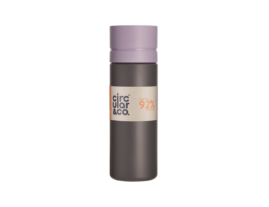 Circular Co. Kreesfërmeg Fläsch 600 ml schwaarz purpur
