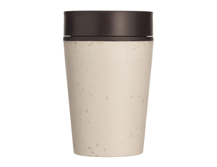 Circular Co. Tazza di tazza da caffè tazza circolare 227 ml crema nera