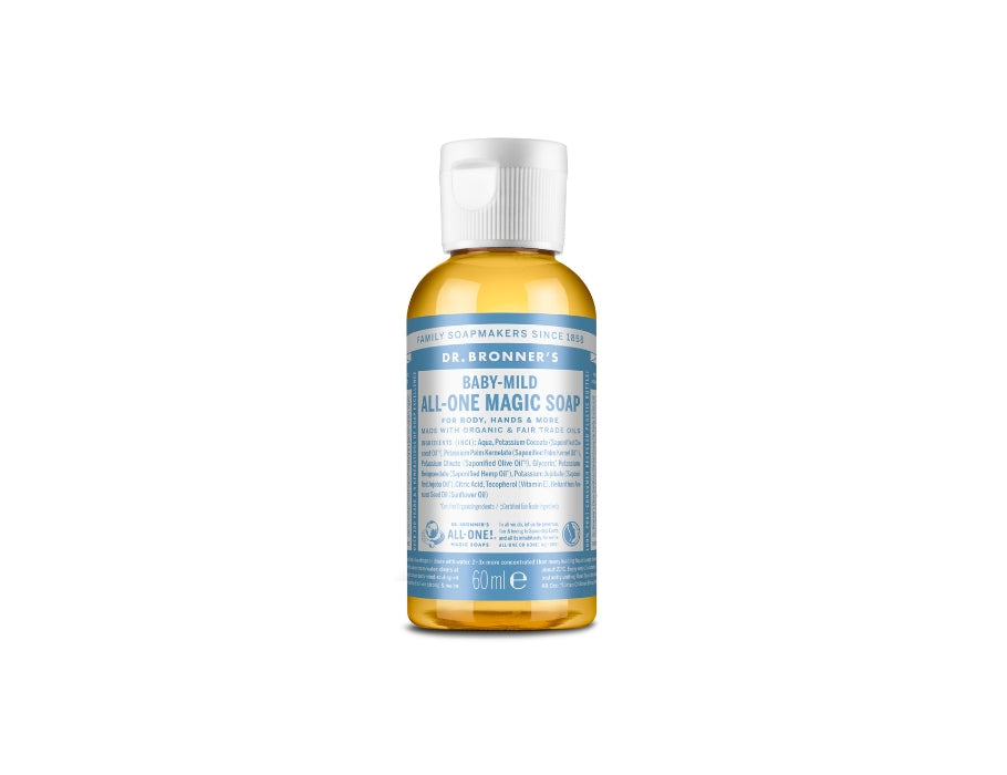 Dr. Bronner's Liquid Soap Pure Kastylia Perfumy dla dzieci -60 ml 60 ml