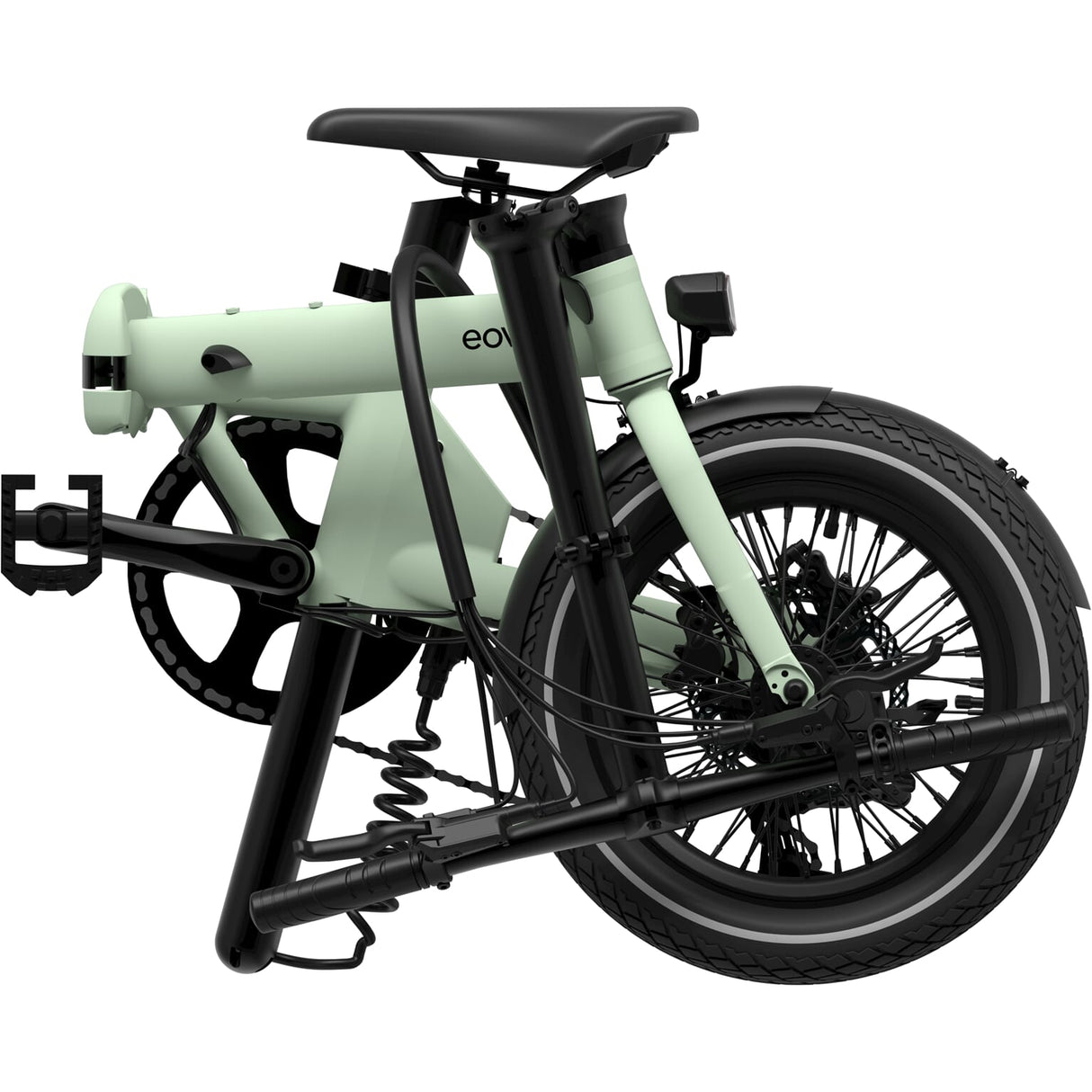 Eovolt elektrisk foldning cykel morgen 16 v2 grøn