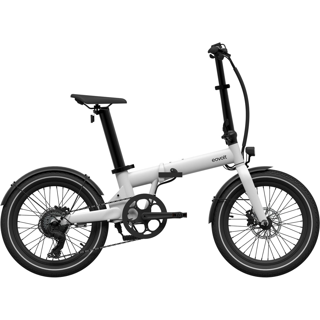 Eovolt elektrisk foldning cykel eftermiddag 20 v2 grå