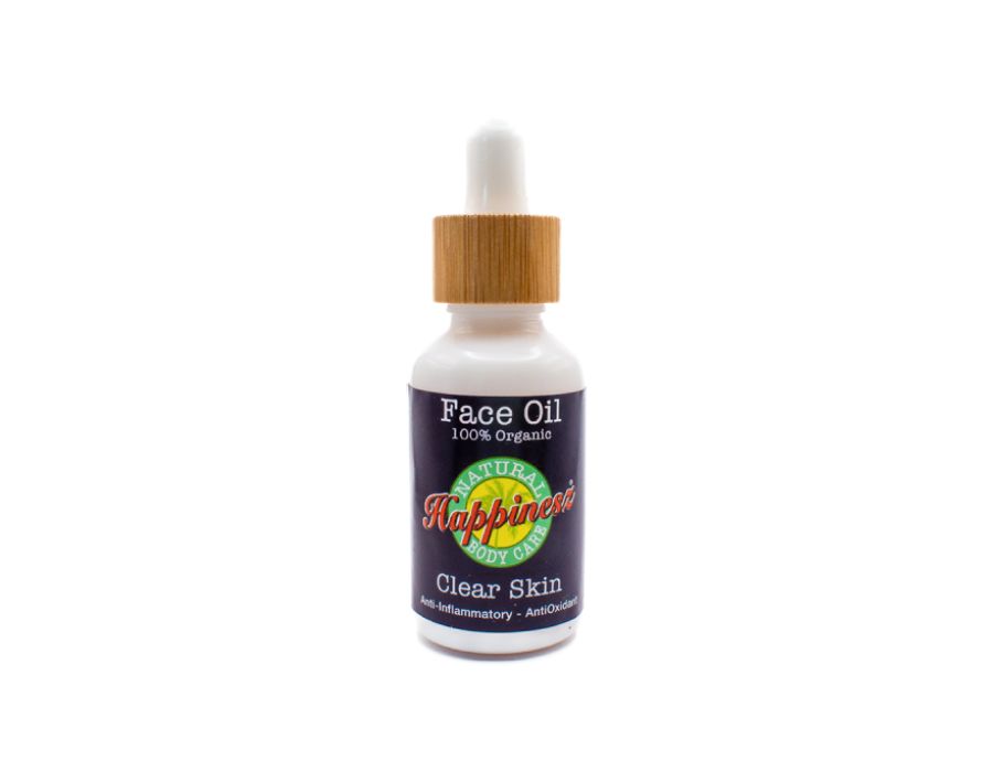 Happinez olej do twarzy przezroczystą skórę 30 ml