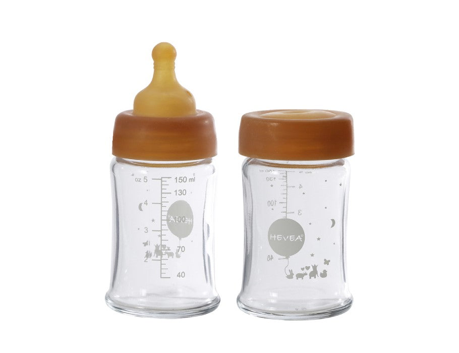 Lahve HEVEA Slow Flow Kit 2 (2 x 150 ml)