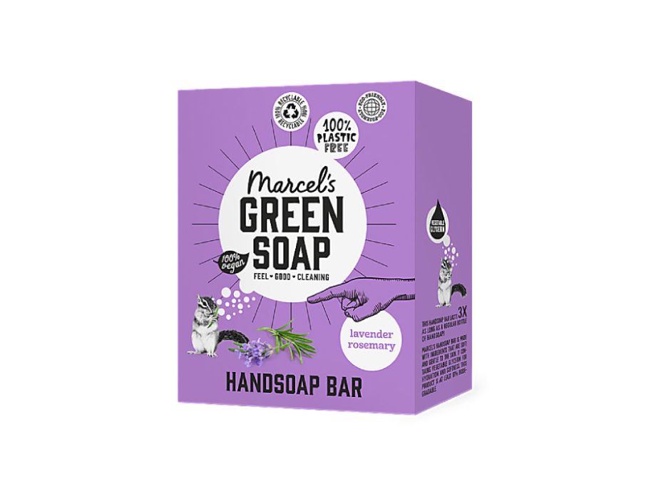 Marcels Green Soap Handzeep BlokLavendel Rozemarijn 90gr