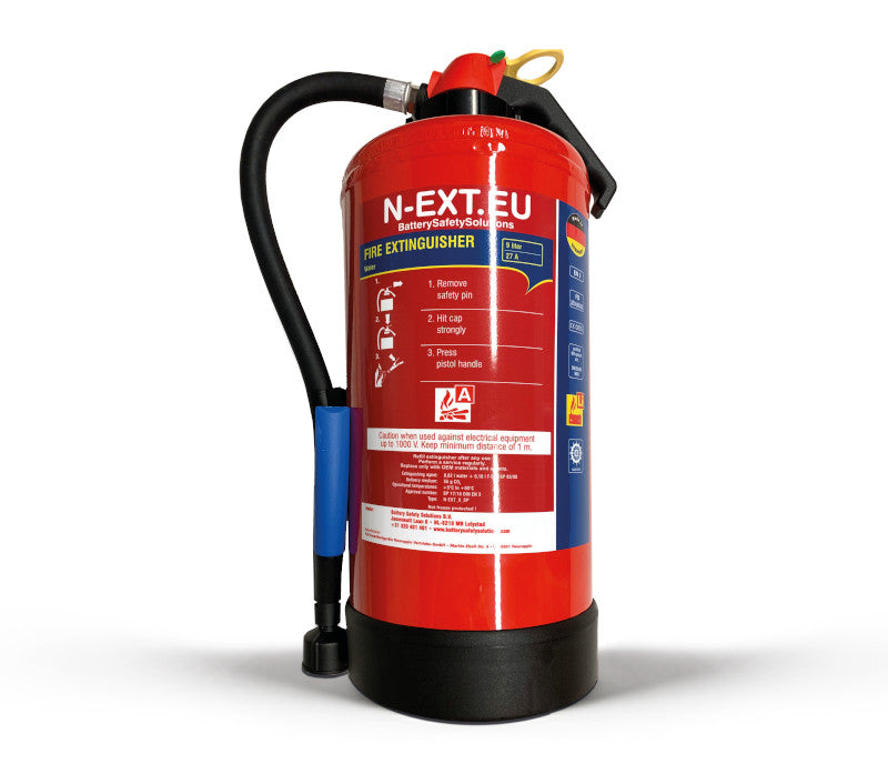 Feierläscher fir Lithium (-ion) Batterien 3l