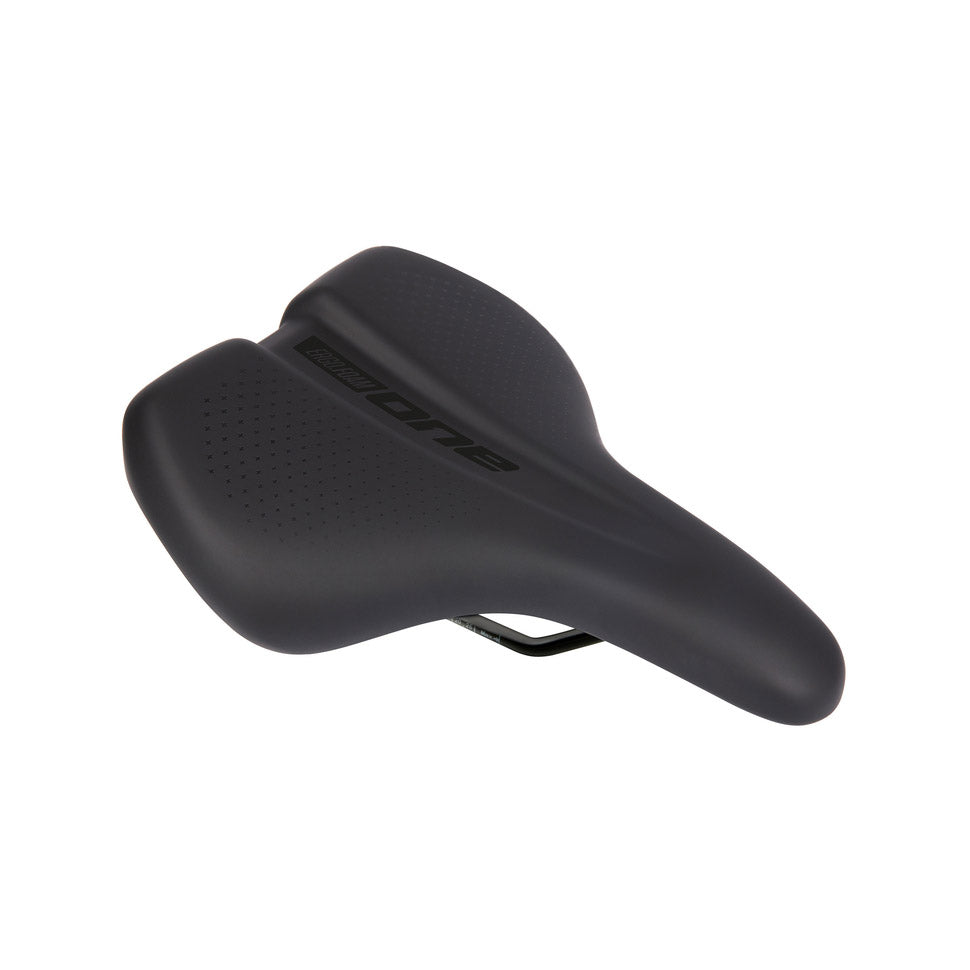 Une selle confort large large confort noir selle 30