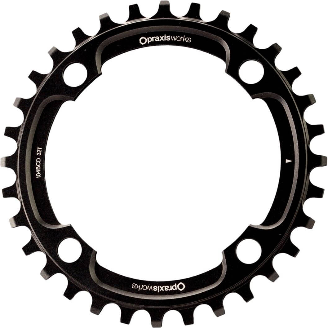 Praxis Kette Top 1x Mtb 104bcd 30t schwaarz