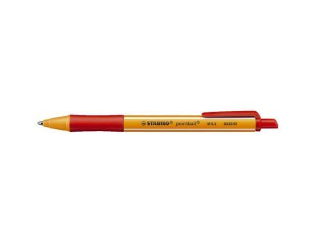 STABILO POINTBALL BALL PEN rdeče