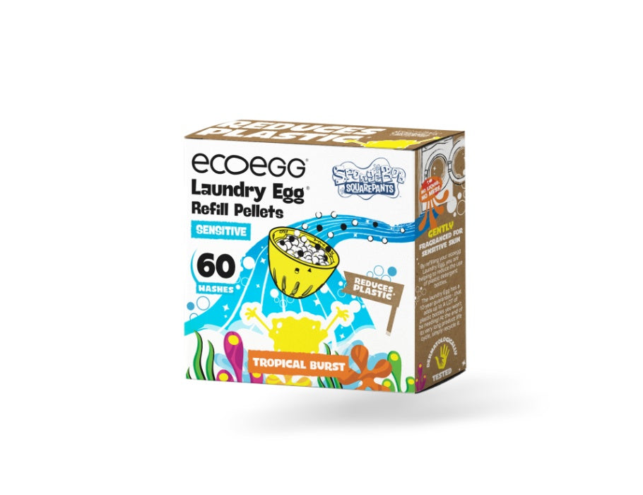 Ecoegg genopfyldning af SpongeBob Tropical Burst Sensitive 60 Washes