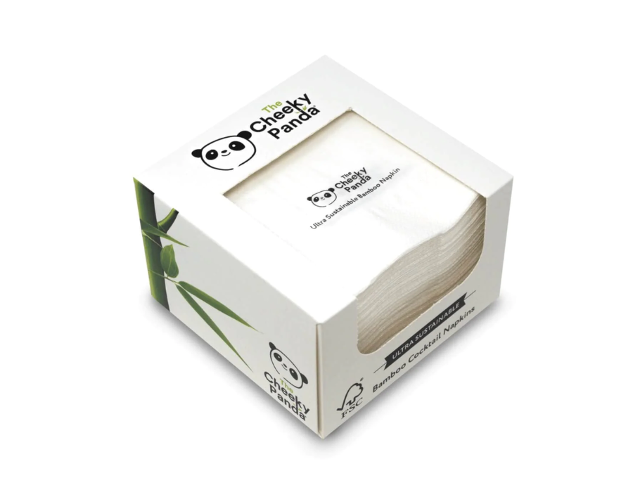The Cheeky Panda Servetten FSC Bamboe 2-Laags 100st
