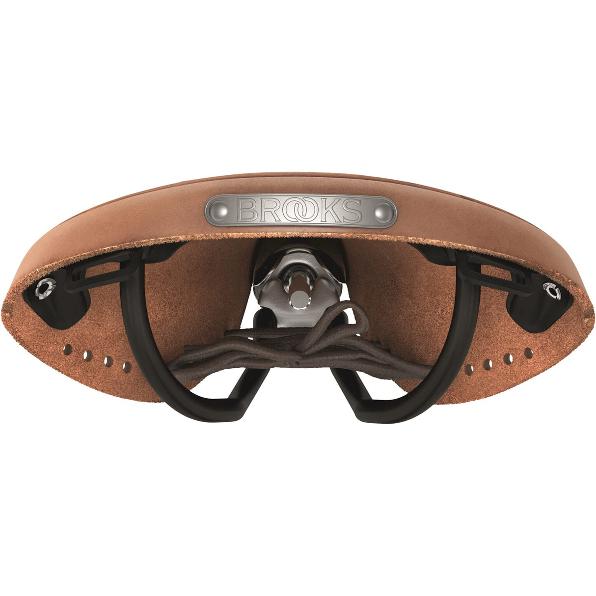 Brooks Saddle B17S SOFTENET Short Dark Tan