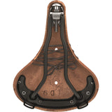 Brooks Saddle B17S SOFTENET Short Dark Tan