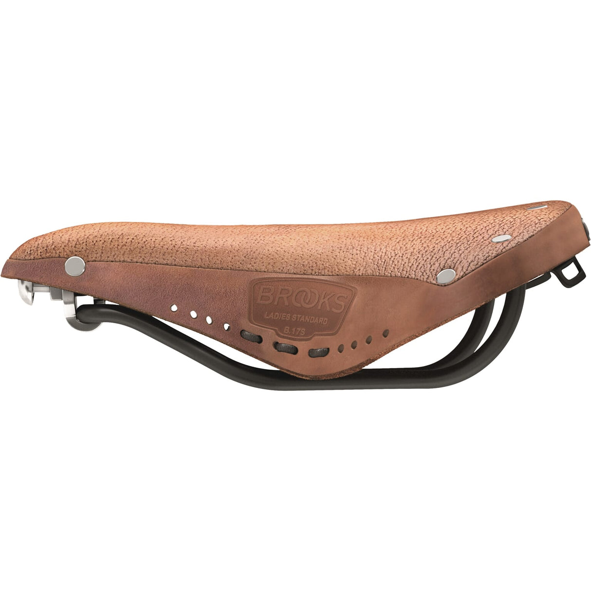 Brooks Saddle B17S SOFTENET Short Dark Tan