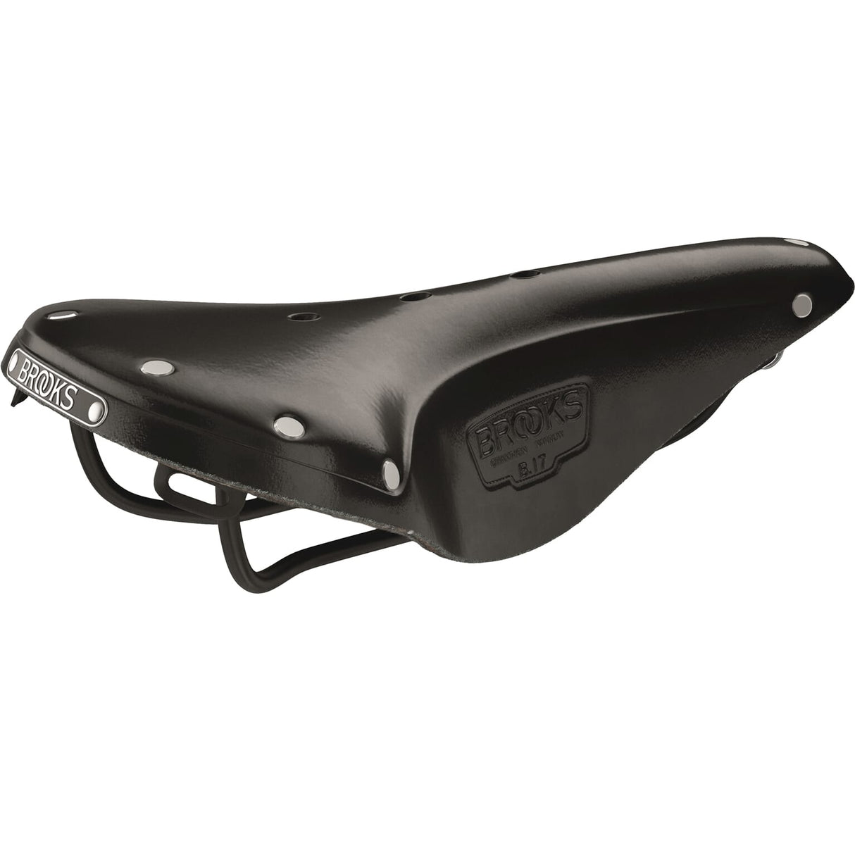 Brooks Saddle B17 smal svart