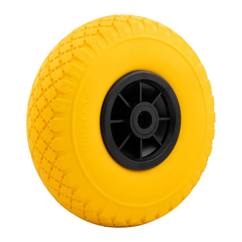 SR Wheel Solid gul anti lækage 300x4 260x85 sort plastikkant