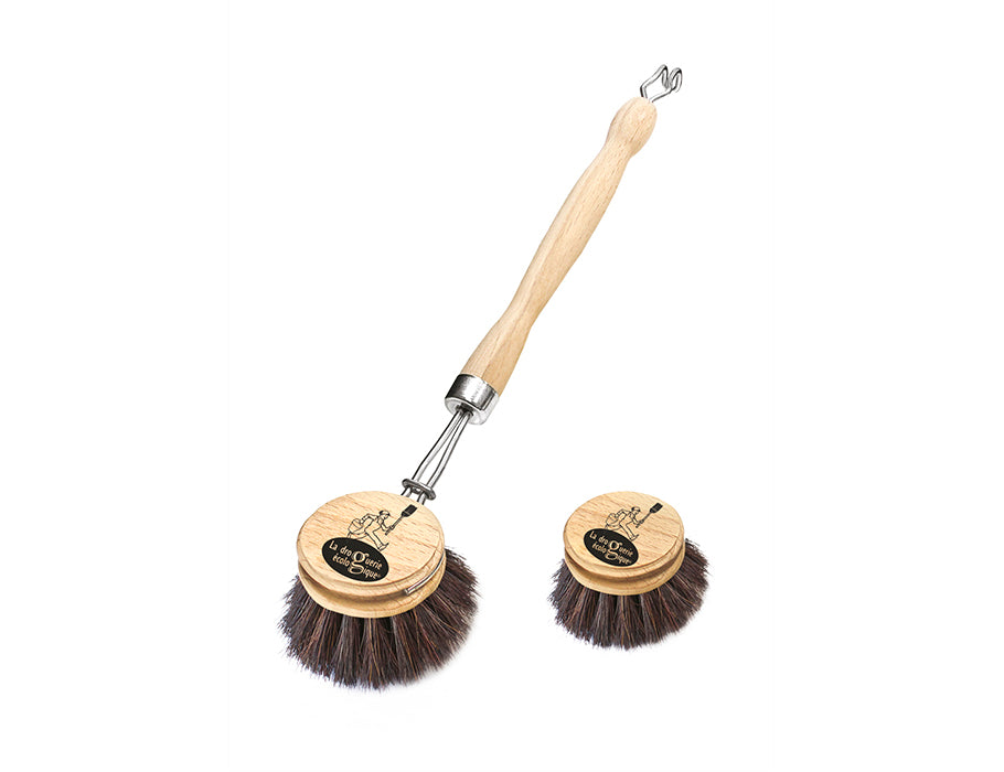 La Droguerie Ecologique dishwashing brush horsehair FSC