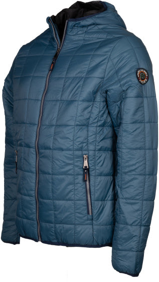 Arbaer Aaron padded Jacket Männer Jansen blo Gréisst xxl