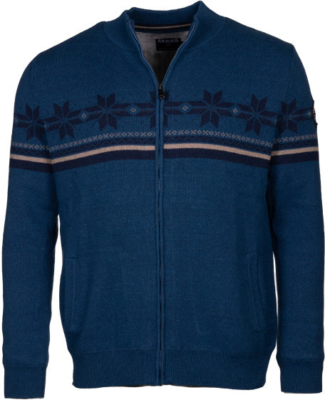 Arbaer Antoine Norweger Pullover Männer dunkelblau Größe xxl
