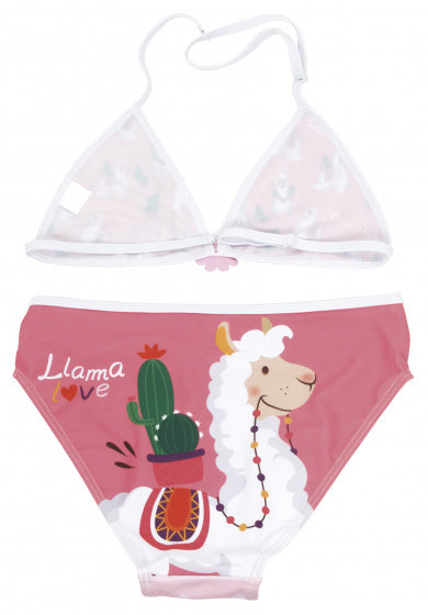 Arditex Bikini Llama Triangle Girls Polyester Pink Size 14 Years